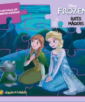 5605-AVENTURAS EN ROMPECABEZAS - LUCES MAGICAS - FROZEN