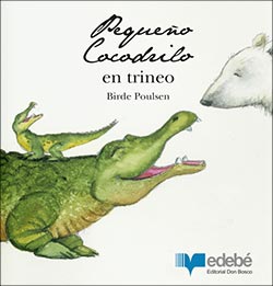 1839-PEQUEÑO COCODRILO EN TRINEO