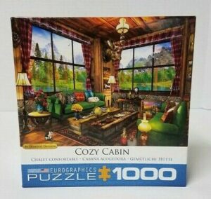 33181-ACOGEDORA CABAÑA / PUZZLE 1000 PIEZAS