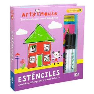 23381-ARTY MOUSE : ESTENCILES