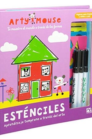 23381-ARTY MOUSE : ESTENCILES