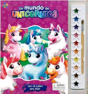 40036-UNICORNS POSTER PAINT