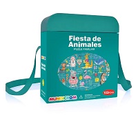43736-FIESTA DE ANIMALES - PUZLE 102 PIEZAS