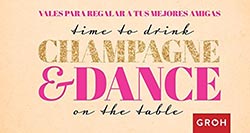 1611-TIME TO DRINK CHAMPAGNE Y DANCE