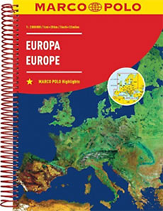 4922-EUROPE ROAD ATLAS
