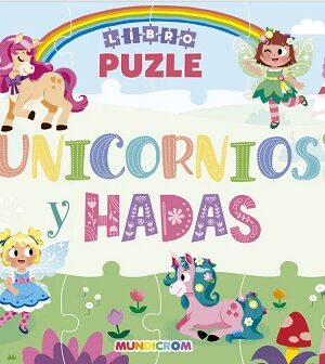 51493-LIBRO PUZLE : UNICORNIOS Y HADAS