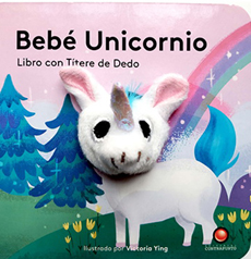 15235-BEBE UNICORNIO / LIBRO CON TITERE DE DEDO