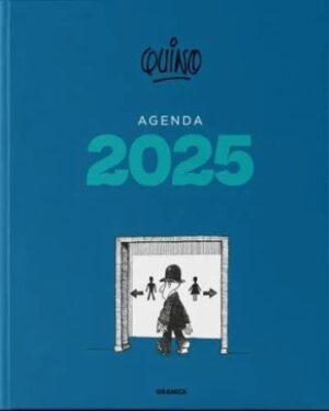 59267-AGENDA QUINO 2025 ENCUADERNADA AZUL