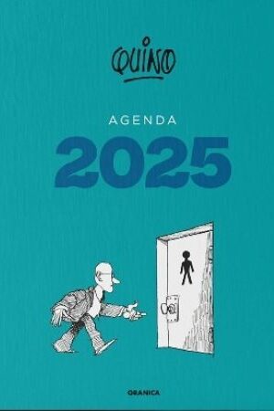 59266-AGENDA QUINO 2025 ENCUADERNADA TURQUESA