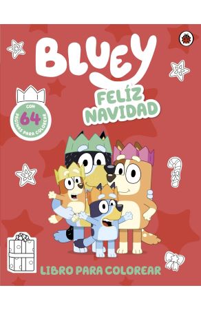 59311-BLUEY : FELIZ NAVIDAD. LIBRO COLOREAR