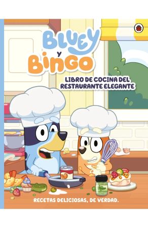 59303-BLUEY : LIBRO DE COCINA DEL RESTAURANTE ELEGANTE