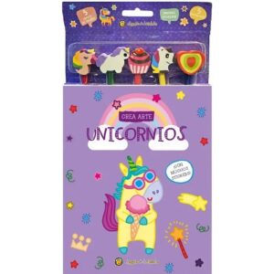 61342-UNICORNIOS CREA ARTE: LAPICES, BORRADOR