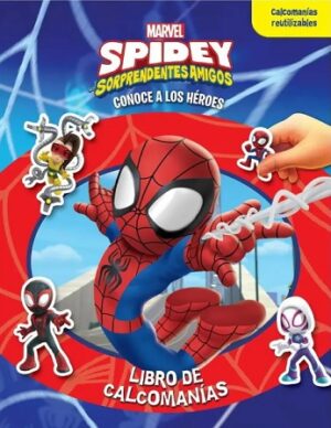 61907-MARVEL SPIDEY LIBRO DE CALCOMANIAS