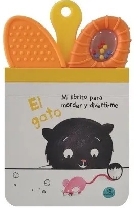 61649-EL GATO. MI LIBRITO PARA MORDER Y DIVERTIRME