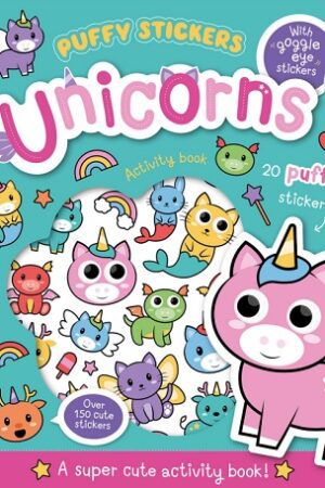 61687-PUFFY STICKER UNICORNS
